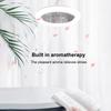 Modern Aromatherapy Fan Light E27 Hanging Light with Fan for Bedroom Living Room with Remote