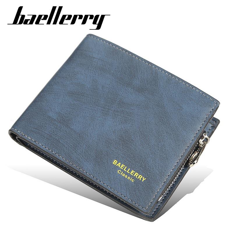 Baellerry Fashion Men Short Style Wallet Business Bifold Card Holder Purse Wallets
