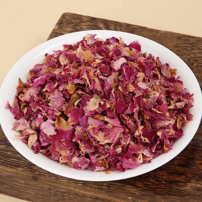 Pingyin Rose Edible Double Red Rose Petals - 50g