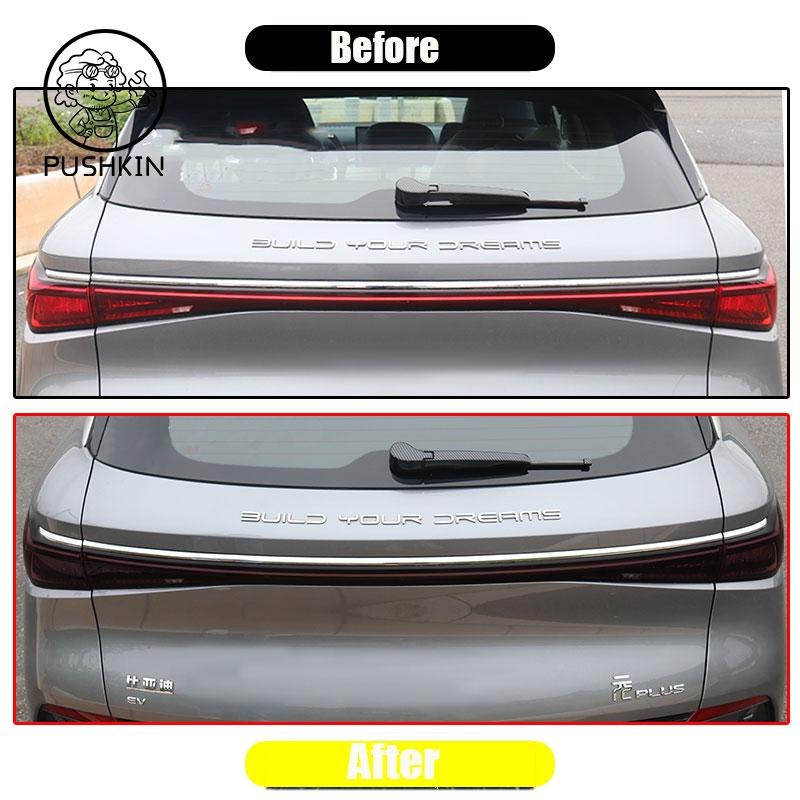 Anwendbar zu BYD ATTO 3 2022 2023 scheinwerfer auto styling aufkleber scheinwerfer TPU geräuchert scheinwerfer schutzhülle film zubehör