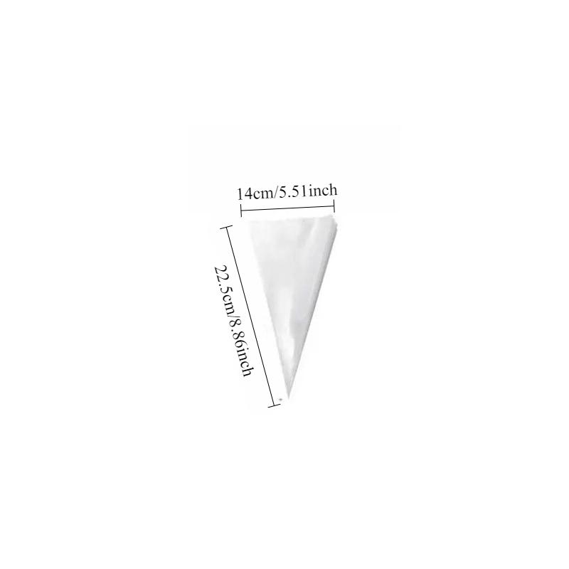 

100pcs Cake Cream Bags Disposable Piping Bags Pastry Bags Cream Decoration Home Kitchen Bakery Accessories Cake Decorating Tools