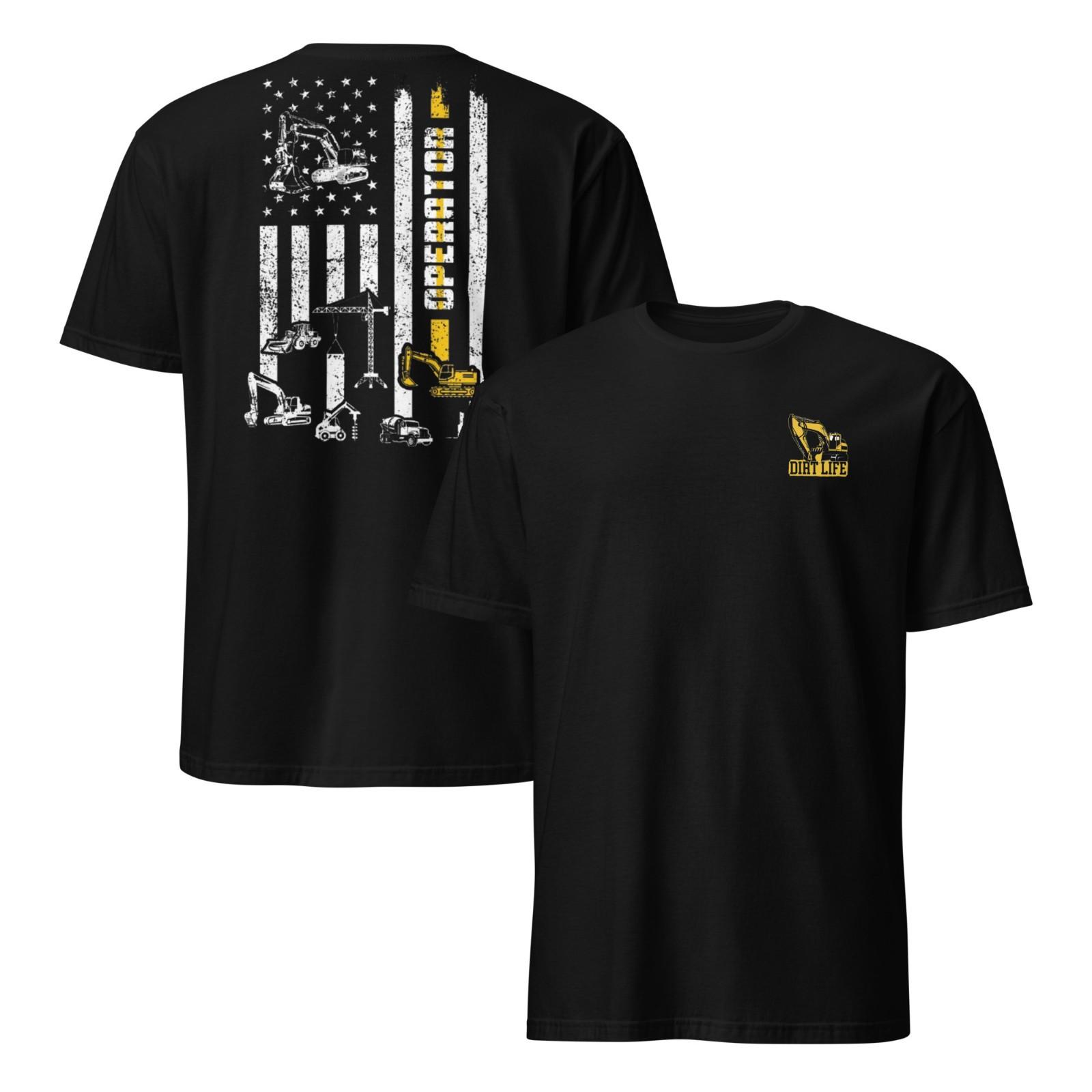 Heavy Equipment Operator Shirt Union Construction Worker T Shirt Union Operator L