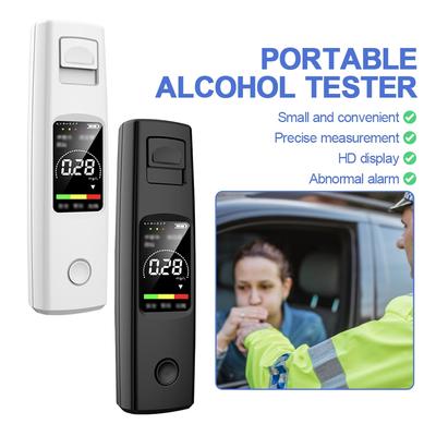 Éthylotest professionnel haute sensibilité, éthylomètre sans contact, chargement de type C, éthylomètre portable