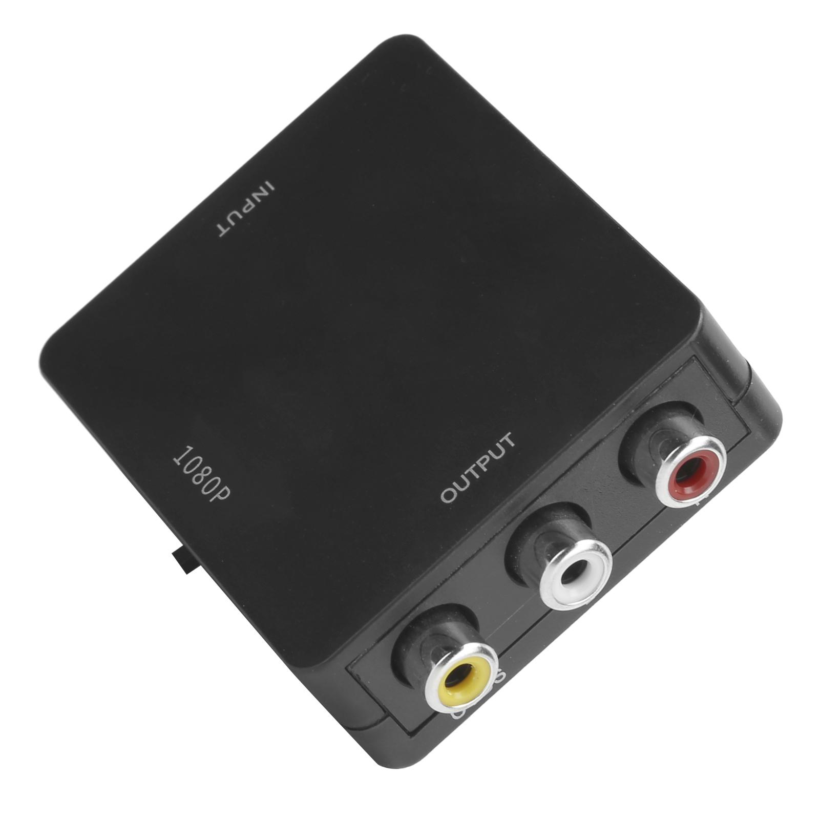 

High Definition Multimedia Interface to AV Converter No Driver Video Adapter 1080P