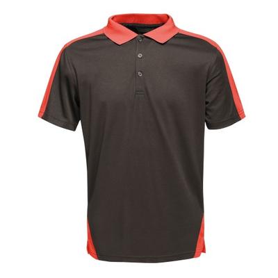 Mens Contrast Coolweave Polo Shirt