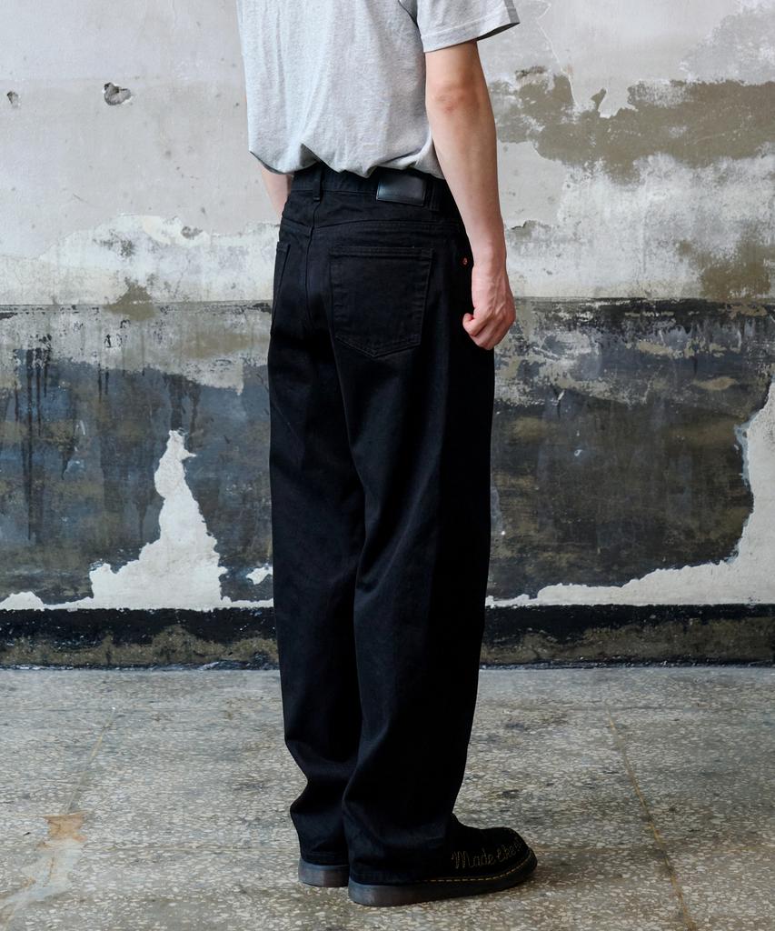 DENMADE Den1091 Selvedge Wide Fit (Jet Black)