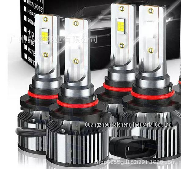 F3COB LED Car Headlight: H1 H4 H7 H11 9005 Bulb