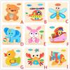 Wooden Puzzle Educational Developmental Baby Kids Training Toy 