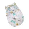 Dog Raincoat Cartoon Print Hooded Dog Rain Jacket with Leash Ring for Small Dogs Waterproof Pet Poncho with 2 Legs