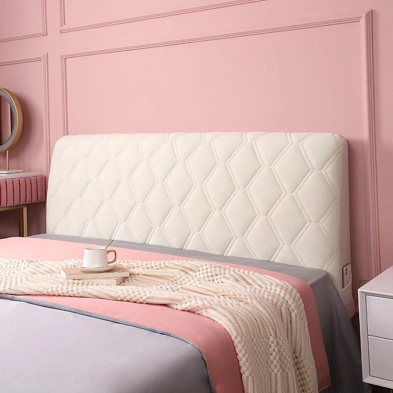 All -Inclusive Bedhead Cover Super Soft Smooth Quilted Thicken Spandex Fabric Headboard Cover Bed Headboard Covers Home Decor