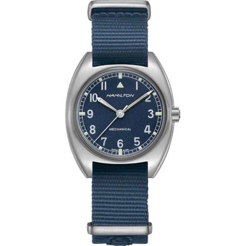 Hamilton Khaki Aviation Pilot Pioneer Watch, Manual Wind, H76419941, Officially Guaranteed [Officially Imported]
