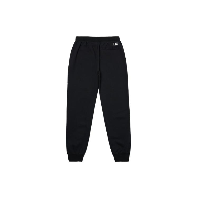 New MLB Knitted Sweatpants Unisex Black 3FTPB0221-50BKS
