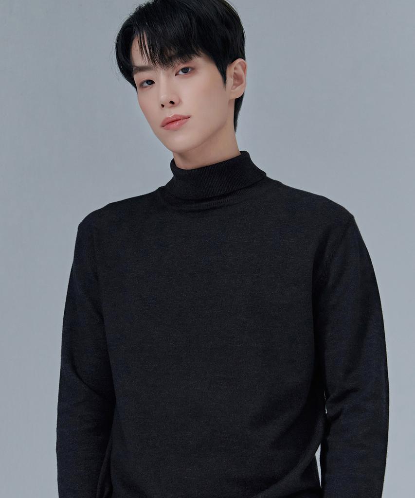 CHASECULT Men'S Essential Turtleneck Sweater-Cfzk5202D09