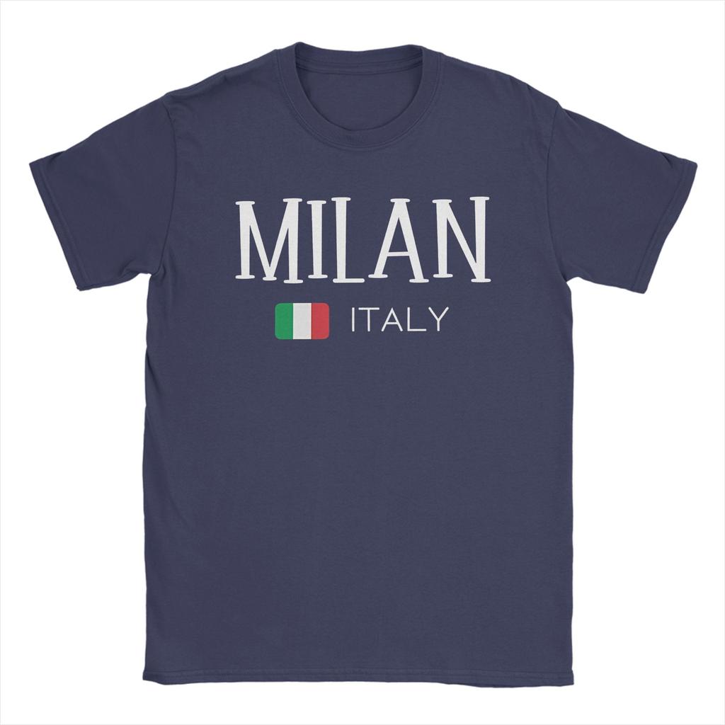Milan Italy TShirt Trending T Shirts ShortSleeved YK Fun Tshirt Summer Cotton Plus Size XL Tees