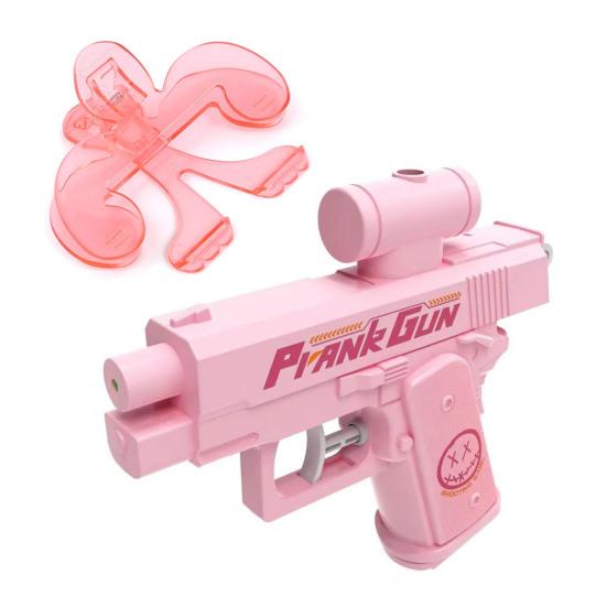 Prank Water Shooter Toy Two-Way Water Sprinkler Refillable Prank Spray Forward Backward Outdoor Water Play Toy for Office School