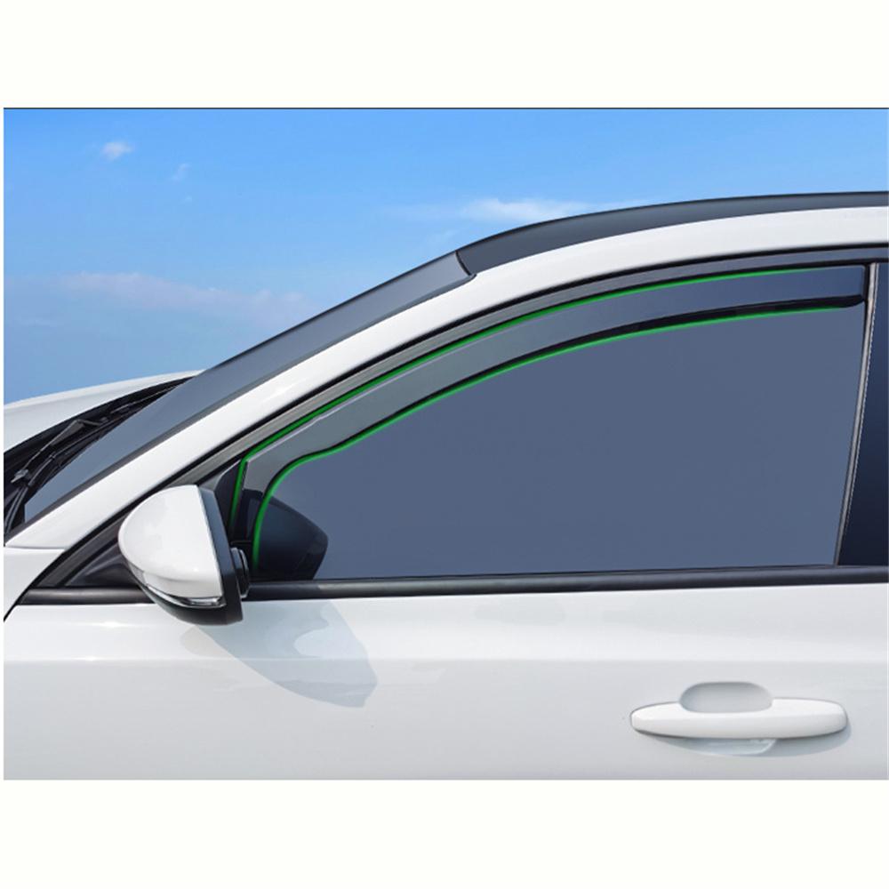 New Smoke Side Window Visor Rain/sun Vent Shade For Ford Focus MK2 MK3 MK4