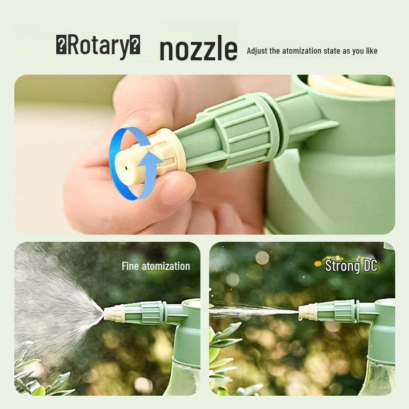 High-Pressure Gardening Spray Bottle for Watering & Disinfecting Plants