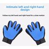Pet Hair Removal Glove a Pair Double-sided Universal for Cats Dogs Wet Dry Use Brushes Bathes Soft Effortlessly Removes Fur