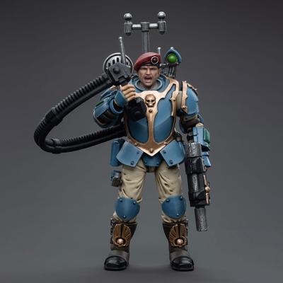 Pipigirl JoyToy 40K Authentic Licensed Movable Astra Militarum Tempestus Scions Command Squad 55th Kappic Eagles Vox 4 Inch Action Figure Anime Model