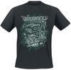 Camiseta 'Im Bier Sind Dinge Drin Versengold' para Hombre y Mujer, Camiseta Gráfica de Banda de Metal Rock, 100% Algodón, Top de Ropa Urbana de Verano