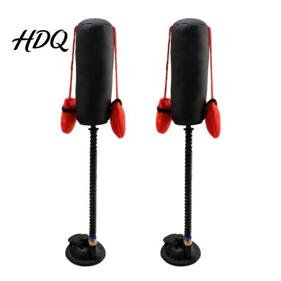 Automatic Cat Teaser for Boredom Punching Bag Toy Interactive Punch Toy with Dangling Boxing Gloves Suction Stable Base Toys Cats Cup Base
