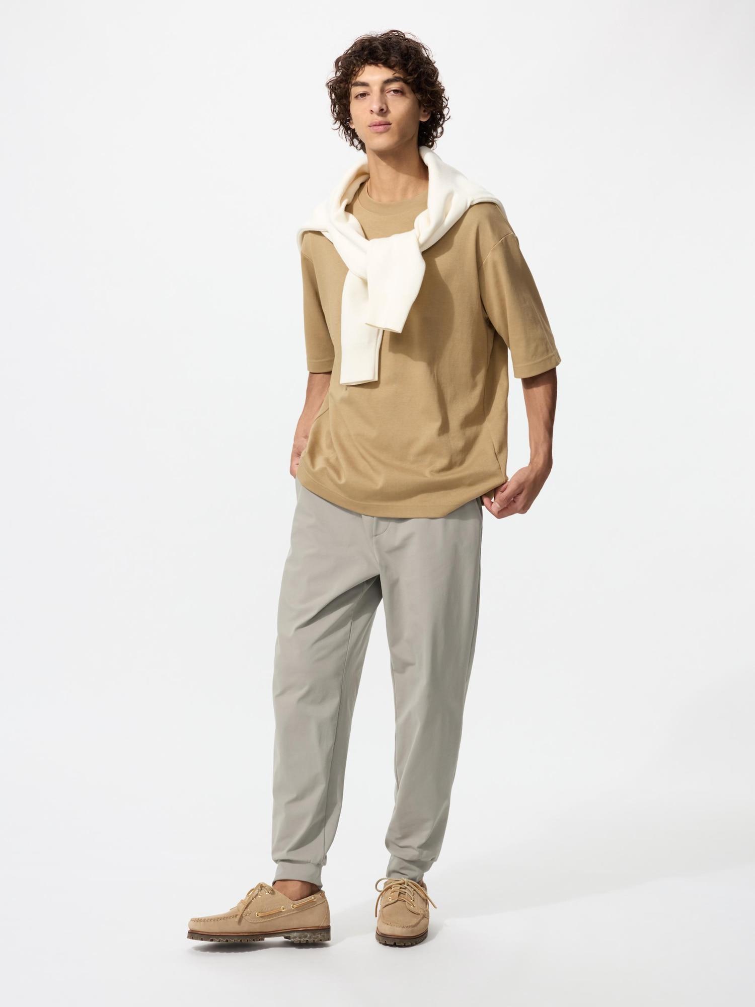 

Брюки джоггеры Uniqlo Ultra Stretch Active Длина штанины от 66 до 72 см 31 BEIGE/MEN S