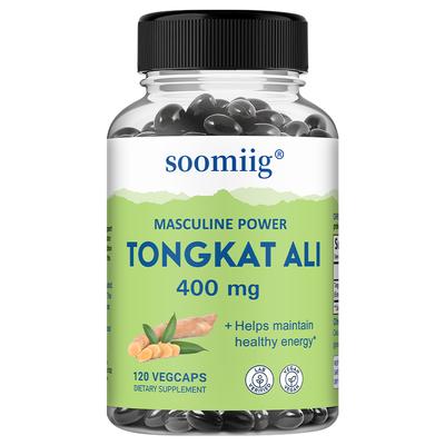 Extrato de Raiz de Tongkat Ali 400 Mg, Suplemento Alimentar, 120 Cápsulas por Frasco