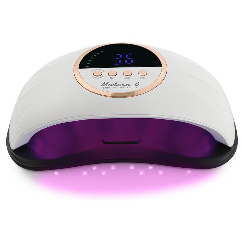 Modern 6 268W Nail Dryer LED Nail Lamp UV Lamp for Curing All Gel Nail Polish With Motion Sensing Manicure Pedicure Salon Tool
