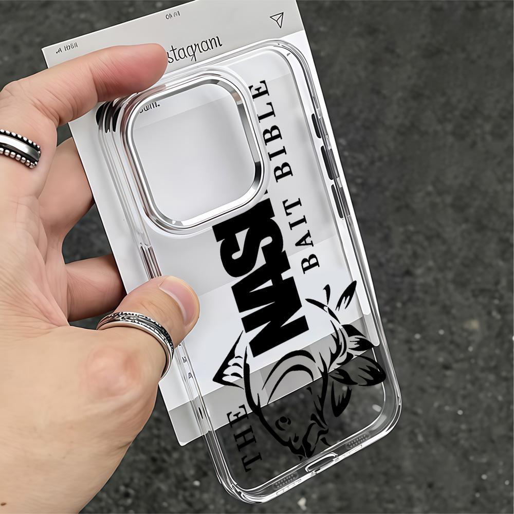 

Phone Case N-Nash fishing Art for Samsung Galaxy S25 S24 S23 S22 S21 S20 Note20 FE Ultra Edge Plus 4G 5G Transparent Soft Cover Samsung S9 Plus