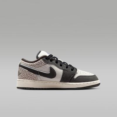 Air Jordan 1 Low SE GS 'Sail Deep Pewter'