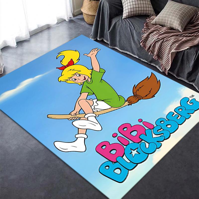 2026 NEW Bibi Blocksberg Carpet Rug for Living Room Bedroom Home Sofa Decoration,Kids play Non-slip Floor Mat
