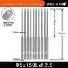 Nigao 801 5mm Hex Socket Electric Screwdriver Bit S2 Hardened Tool
