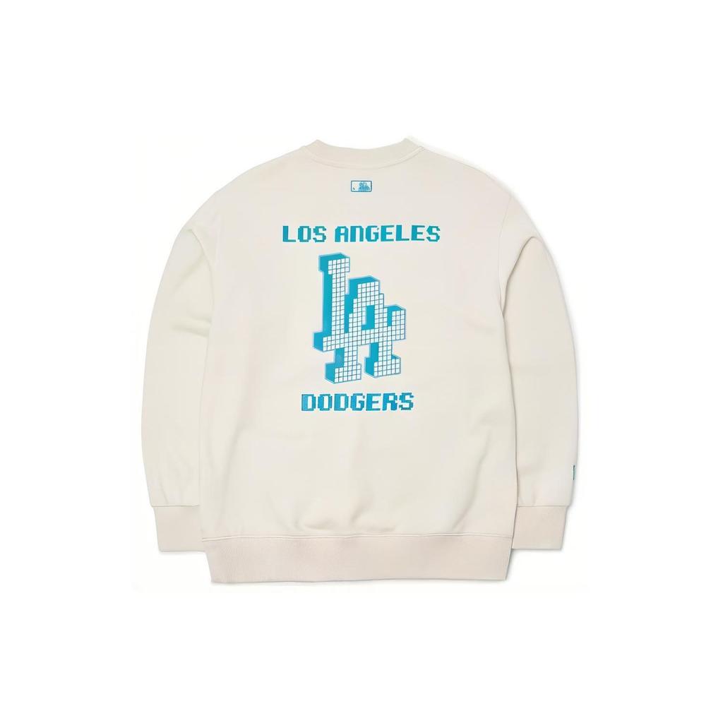 MLB Los Angeles Dodgers Mosaic LA Logo Hoodie Unisex Hoodies Off-White 3AMTX0114-07CRS