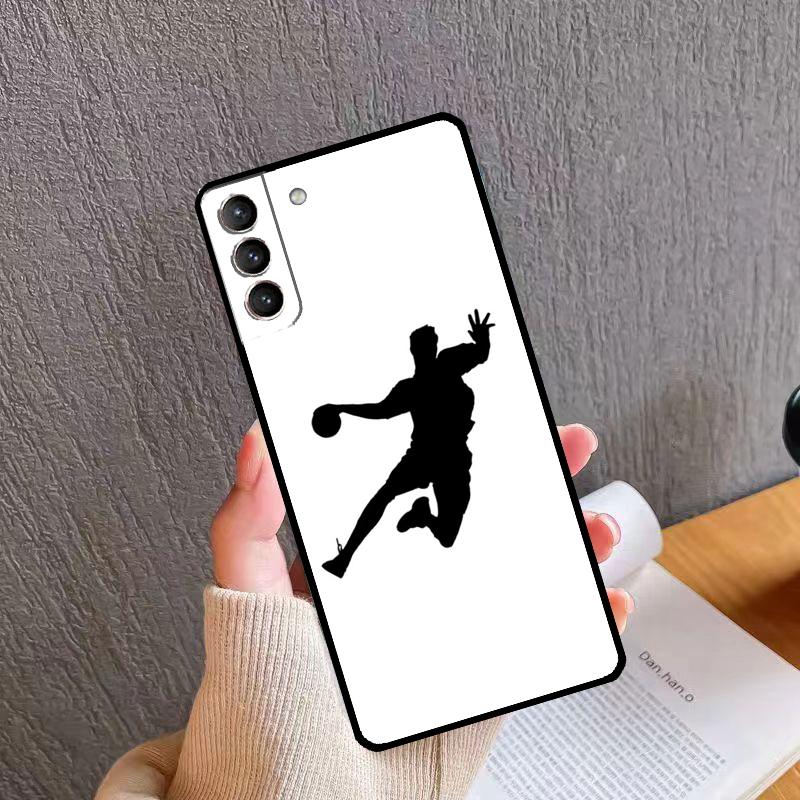 Handball Handballer Phone Case For Samsung Galaxy S24 S26 Ultra S20 S21 S22 S23 S25 Plus S10 S24 S25 FE Cover