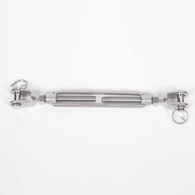 Stainless Steel Fork Type Open Body Wire Rope Turnbuckle Tensioner