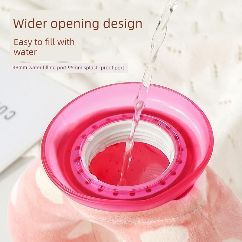 Hot Water Bottle with Water Filling, U-Shaped Heat Therapy, Thickened Explosion-Proof, Shoulder and Neck Physiotherapy, Neck-Specific Warm Water Bag