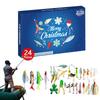 Fishing Tackle Advent Calendar Fishing Lures Set Fishing Gear Countdown Calendar Adults Kids Men Women Christmas Fish Bait Gifts