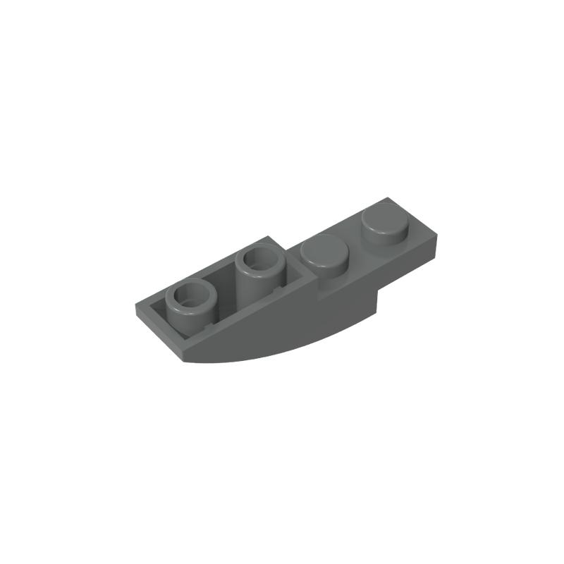 Maialino Arcobaleno Particelle MOC 13547 Inclinata Curva 4 x 1 Invertita Mattoncini Pezzi Assembla DIY Marca Classica Bambini Giocattoli Tecnici DIY