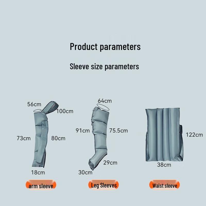 Keepfit Air Compression Leg Massager CN Plug (adapter Included)