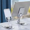 Phone Holder Stand Rotation 360-degree Aluminum Adjustable Stable Support Desktop Alloy Lazy Stand Phone