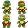 Anime Animation Teenage Mutant Ninja Turtles Plush  Leo Don Mikey Raph Team Friend Stuffed Animal Decoration Ornament Toy Gift