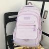 School Bag Men's College Student Backpack Middle School Student Junior High School High Quality Fashion Elementary School Student Backpack