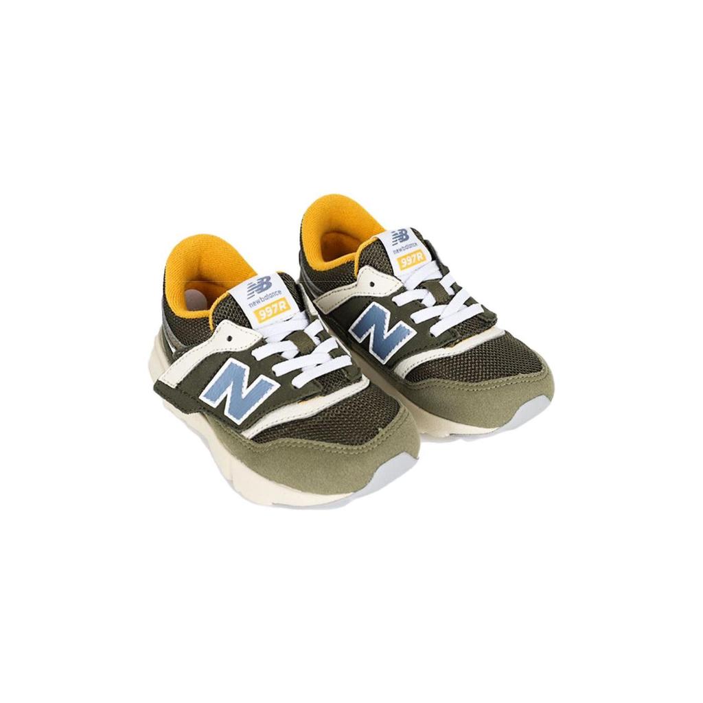 New Balance NB 997 Cushioning Durable Low-Top Walking Shoes Baby Shoes Green Beige Blue NW997RBB
