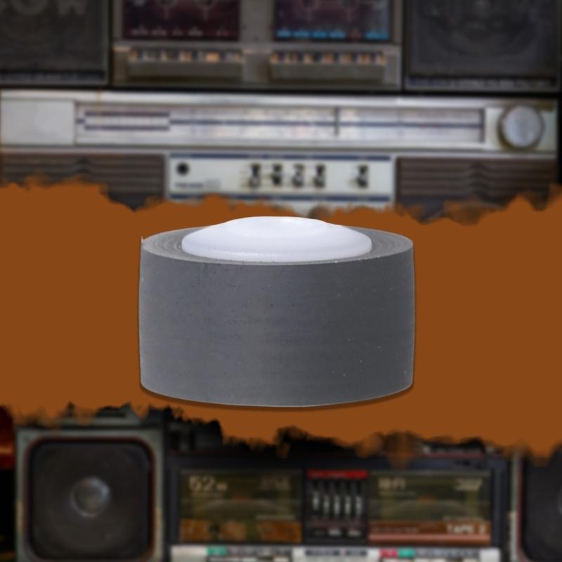 Radio Roller Recorder Belt Pulley For Tape Recorder Pressure Cassette Belt Pulley 12.5mm Diameter