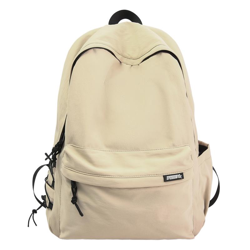 Schoolbag Wholesale Fashion Versatile Backpack Women's Premium Sense Foreign Style Short Trip Backpack Men's High Value School Bag