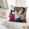 Pc Classic Animation Game Ace Attorney Pillow Case Fashion Square Pillowcase Bedroom Sofa Room Ins Decoration Leisure