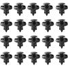 20Pcs Universal Fender Push Type Retainer Clips Compatible with Nissan Infiniti 01553-09321 Mitsubishi MR328954 Chrysler Dodge MR328954 Fender Liner