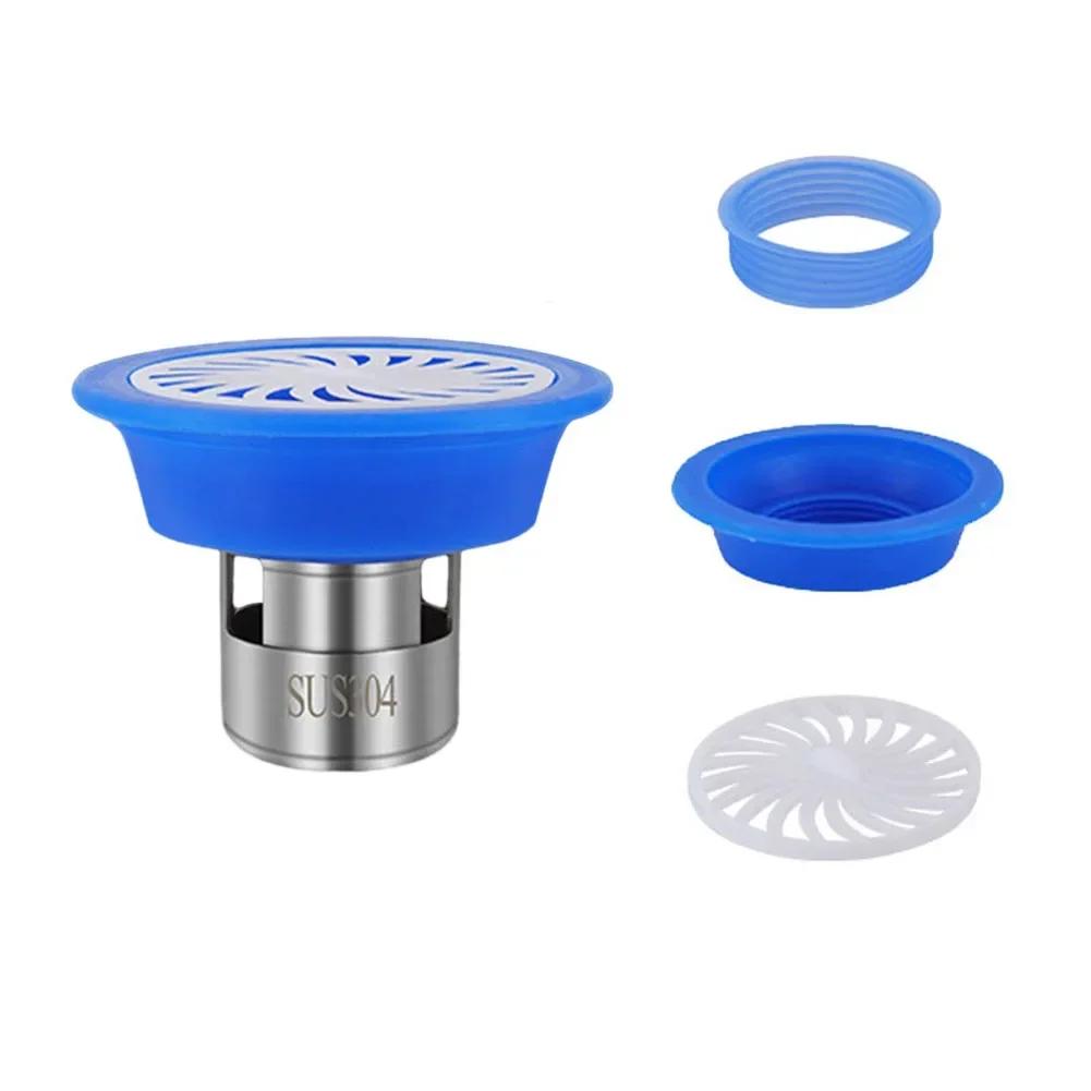Sealed Cover Floor Drain Core Silicone Seals Silver Anti-rust Bathroom Floor Drain Deodorant Cover High Quality