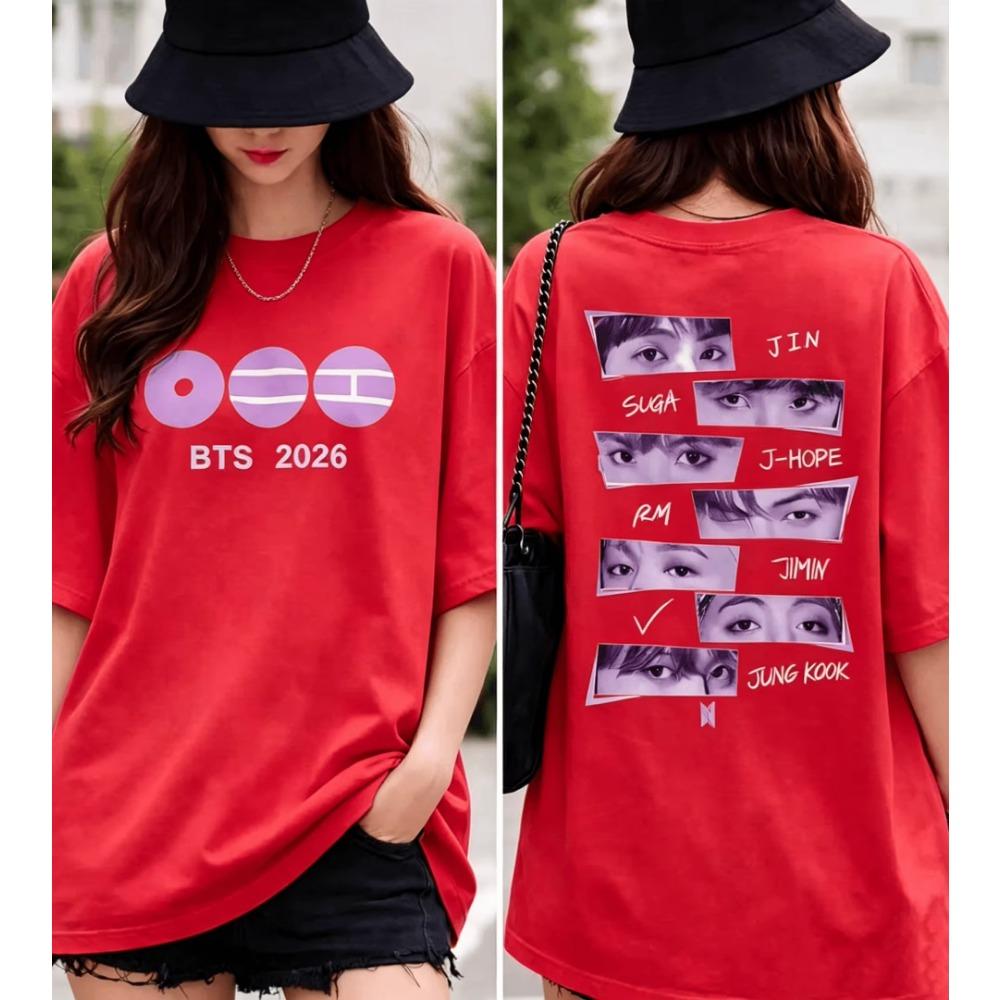 Summer BTS ARIRANG World Tour Printed T-shirt