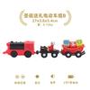 Treno Locomotiva a Batteria per Bambini con Azione, Collegamento Magnetico, Potente Set Treno Adatto per Treni e Binari in Legno Brio